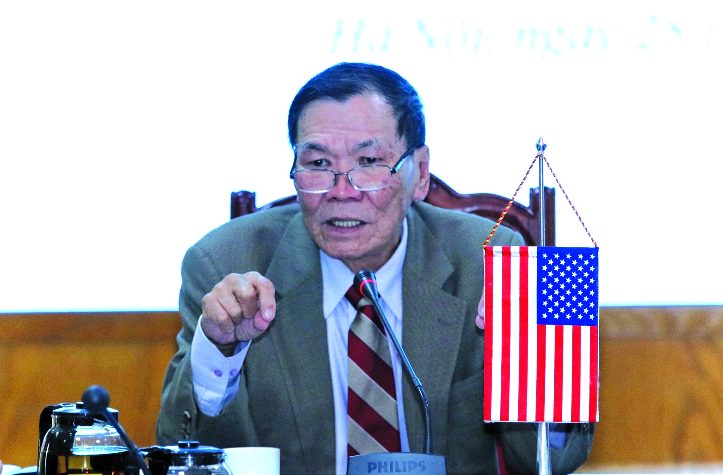 美国-越南商务委员会首席执行官郑忠先生（图：秋河摄）