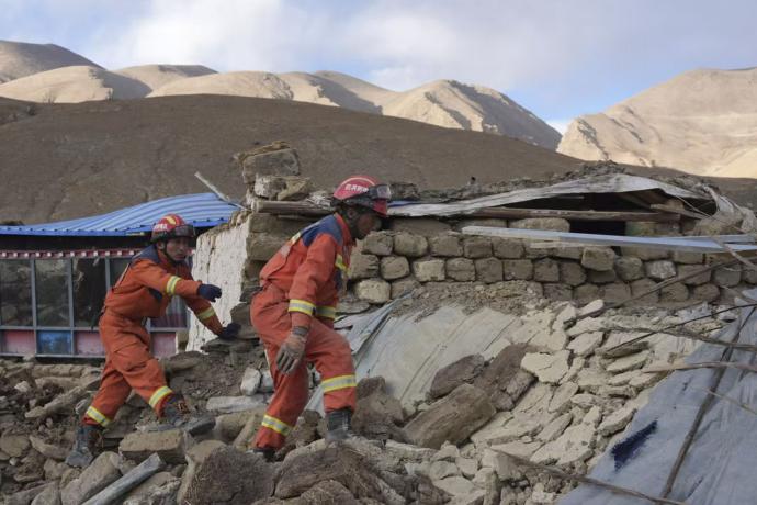 西藏地震增至126死余震515次灾区夜间低温降至零下18度