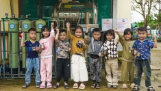 COV资助为广义省25所学校安装RO纯净饮用水过滤系统