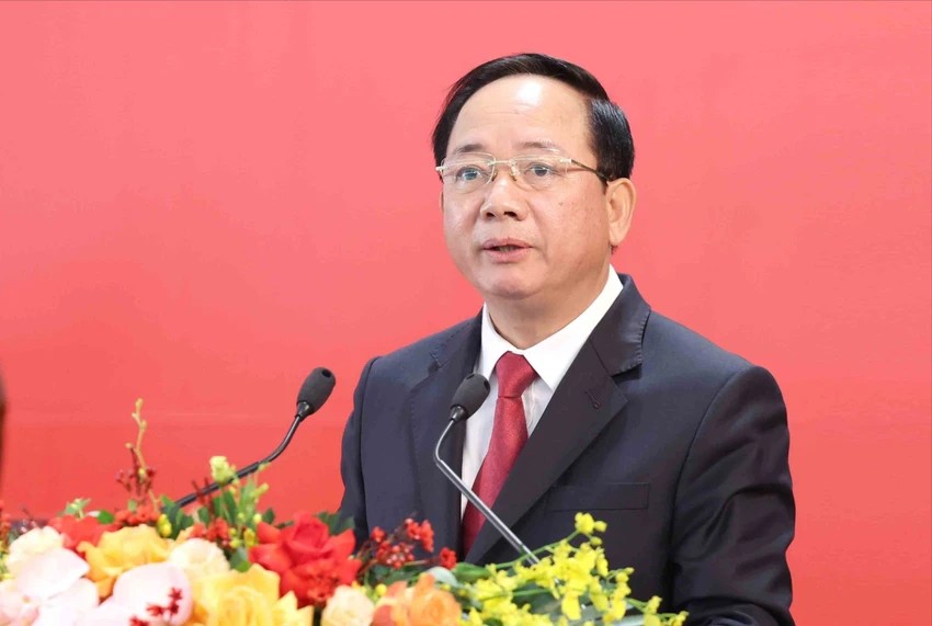 Đồng chí Trịnh Văn Quyết, Bí thư Trung ương Đảng, Trưởng ban Tuyên giáo và Dân vận Trung ương. Ảnh: TTXVN