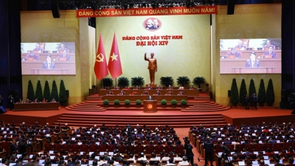 越南共产党第十四次全国代表大会隆重开幕