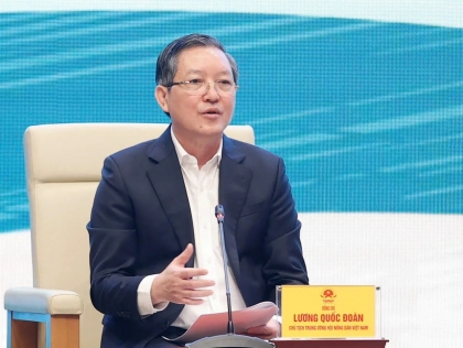 越南农民协会主席梁国团：在国家新纪元中充分发挥农民的作用和创造力