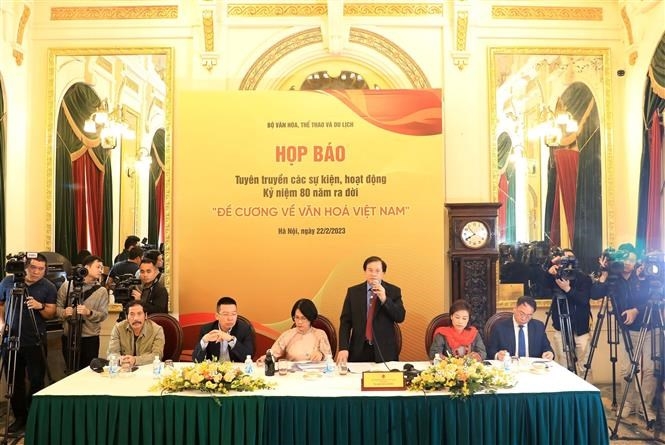 Bản in : 《越南文化纲要》颁布80周年：系列有意义的庆祝活动 | Vietnam+ (VietnamPlus)