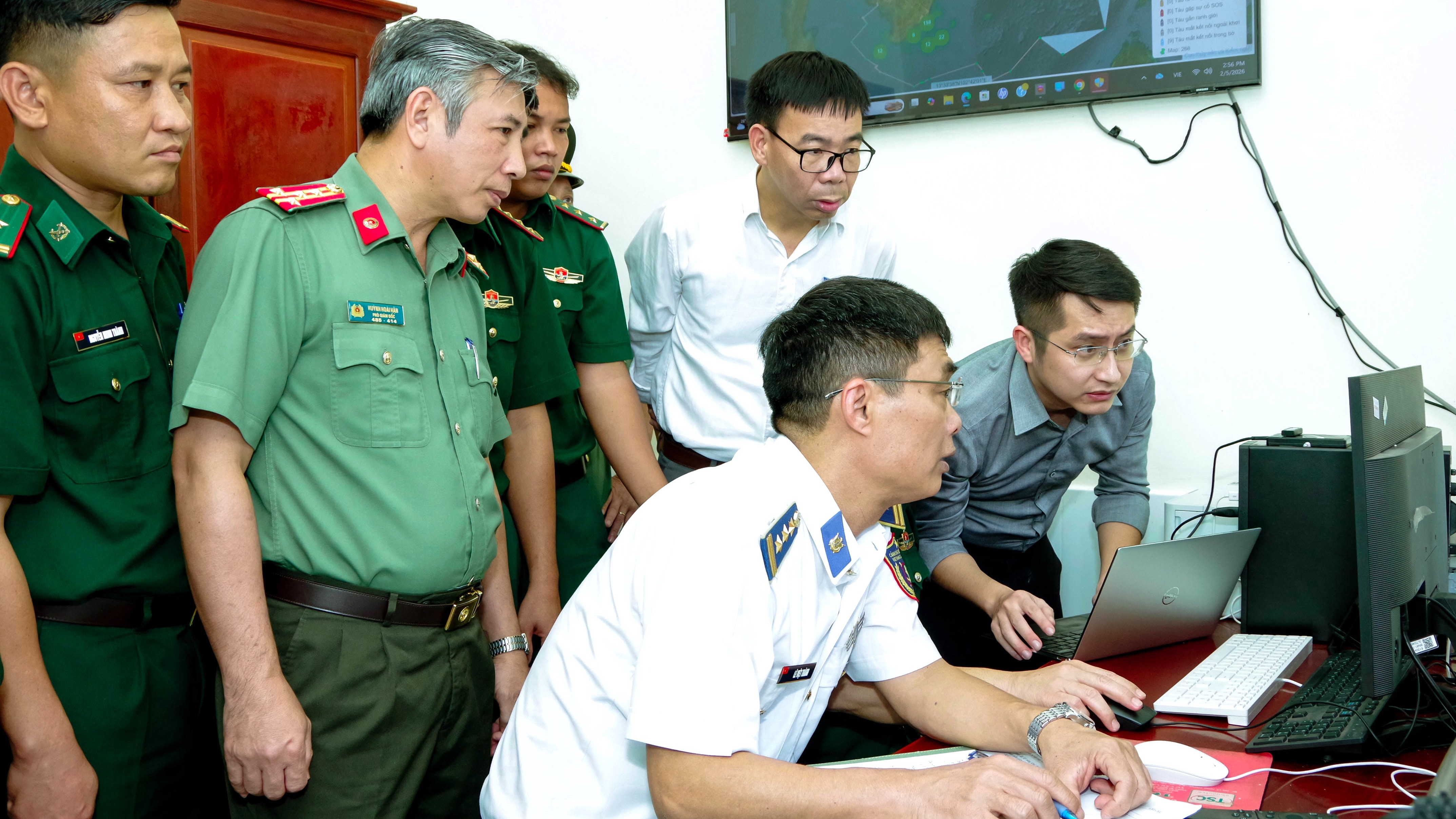 芹苴市加强打击IUU捕鱼边防工作成效显著