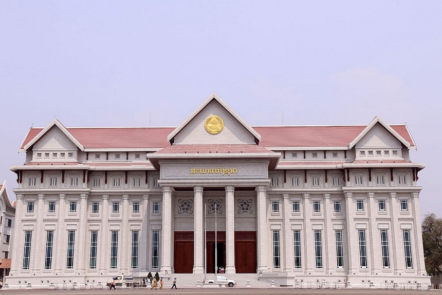 Bản in : 越南向老挝移交新的国会大厦项目  为老挝第九届国会第一次会议提供服务 | Vietnam+ (VietnamPlus)