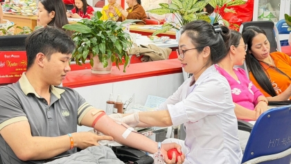 无偿献血行动在新春传递生命希望