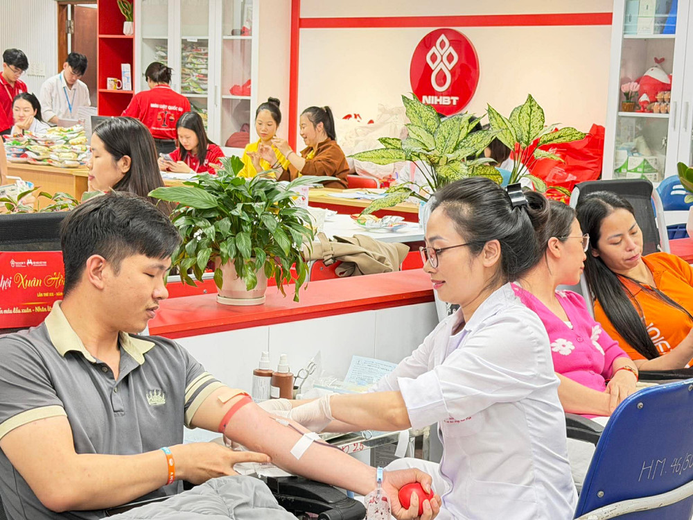 无偿献血行动在新春传递生命希望