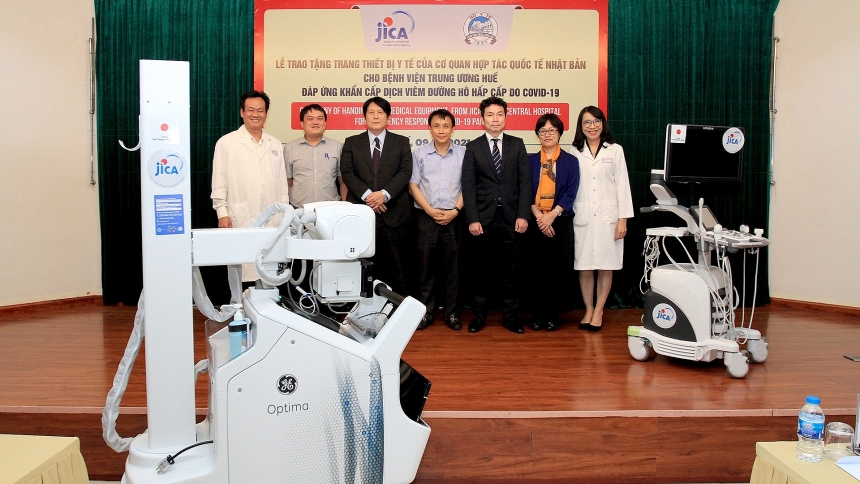 日本国际协力机构向顺化中央医院捐赠医疗设备