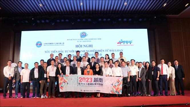 北宁省促进与中国台湾电子企业的投资