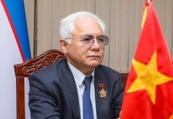 Chủ tịch Hội Hữu nghị Uzbekistan-Việt Nam Alisher Rustamovich Mukhamedov. (Ảnh: TTXVN)