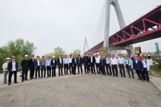 越南建设部赴中国工作，学习铁路桥梁建设经验