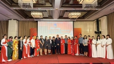 中国澳门越南侨胞纪念南方解放51周年，心系祖国