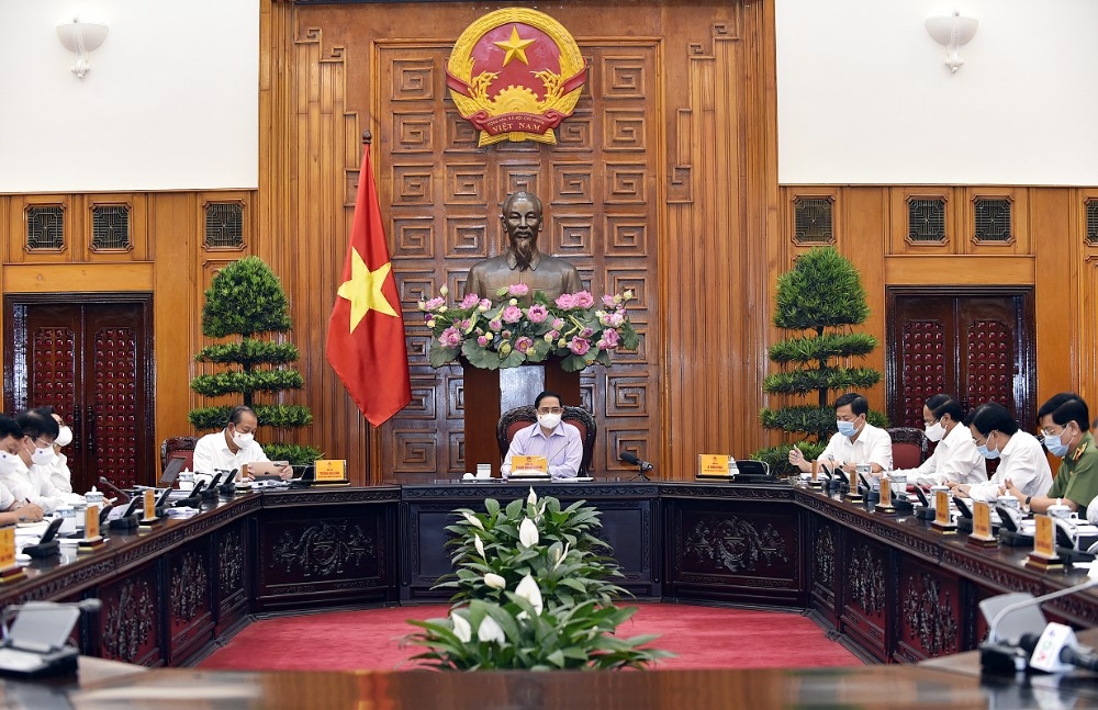 Bản in : 范明政总理：制定疫情之下开展换届选举工作的各种情景 | Vietnam+ (VietnamPlus)