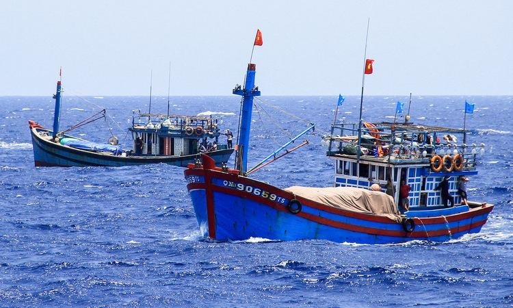 附图：中国单方面宣布暂停捕鱼是无效的