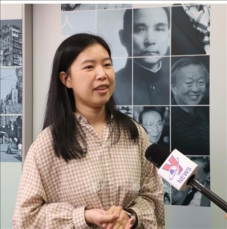 香港历史研究中心编辑助理张莎娜女士