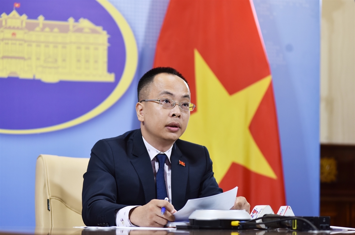 越南外交部例行新闻发布会：越南坚决反对侵犯越南对黄沙和长沙群岛主权的一切活动