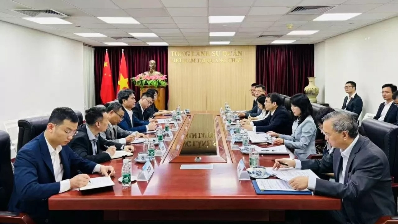 中国广州市希望加强与越南各部委、地方的务实合作