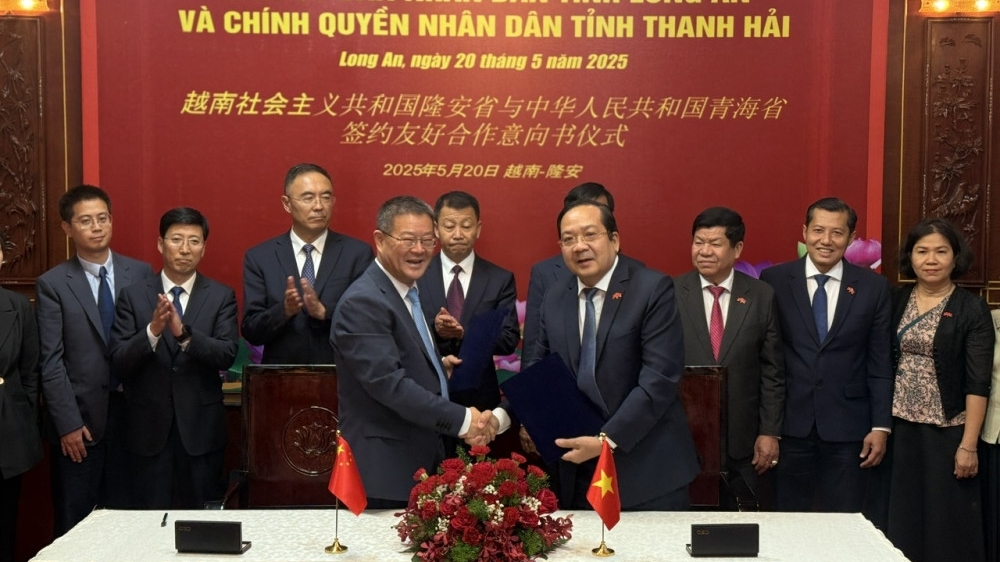 越南隆安省与中国青海省携手合作共谋发展