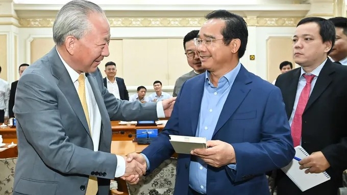 中国企业希望在胡志明市投资基础设施