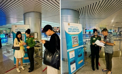 越南推出在线抵境前信息平台服务国际旅客