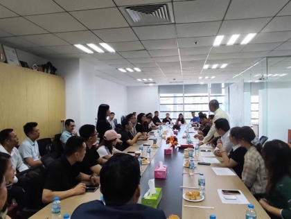 江山青年企业家协会（中国）访问胡志明市房地产协会