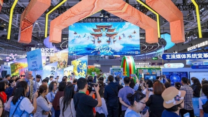 在中国深圳第22届国际文化产业博览交易会（ICIF-22）传播越南文化空间