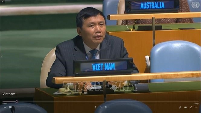 越南承诺促进联合国宪章和国际法的作用（图：越通社）