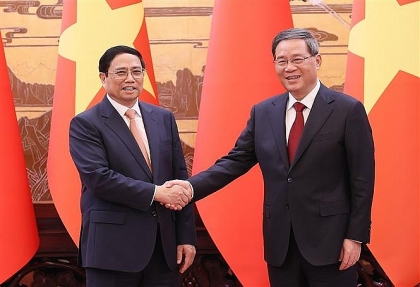 范明政总理访华:促进越中全面战略合作伙伴关系