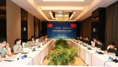 越南国防战略院与中国军事科学院合作研究科学