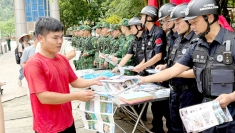 越中边境开展联合巡逻执法行动