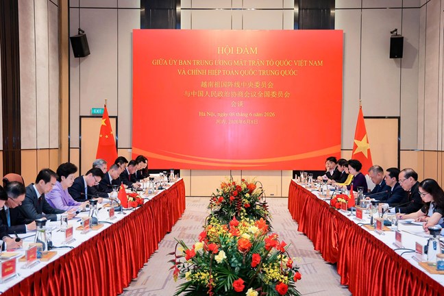 越南祖国阵线与中国全国政协继续巩固和加强合作关系