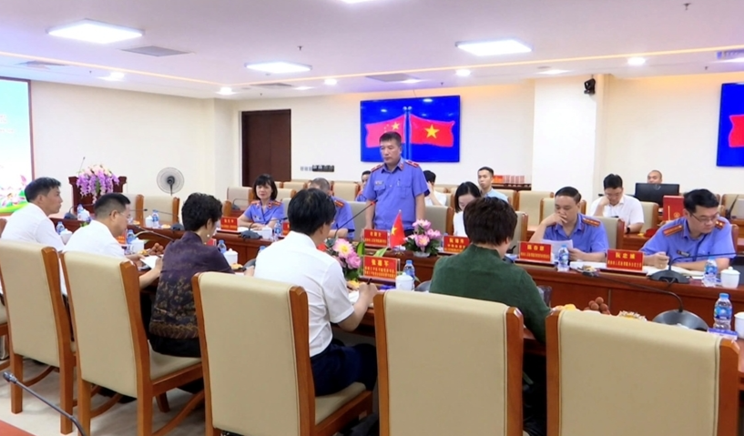 河内市人民检察院会见中国河南省人民检察院代表团 深化检察业务合作