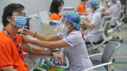 越南在全国范围内开展有史以来规模最大的接种计划