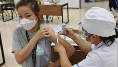 老街省为边民接种中国援助的Vero Cell疫苗