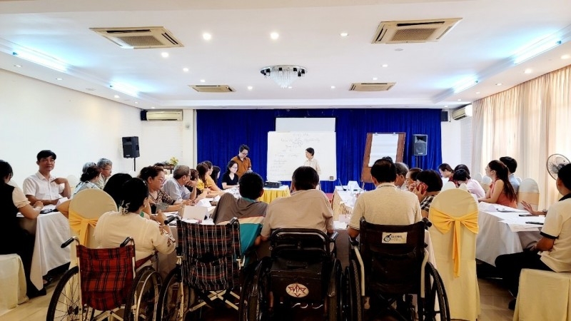 丹麦残疾人联合会支持岘港残疾人提升能力和发展协会组织