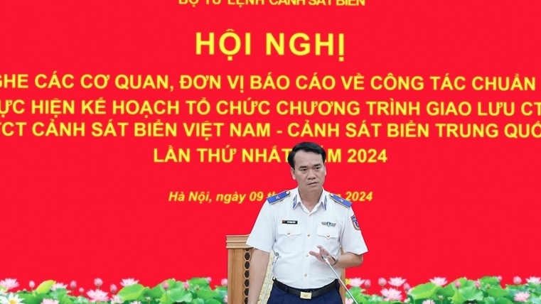 为越南海警与中国海警党政工作交流活动做好准备