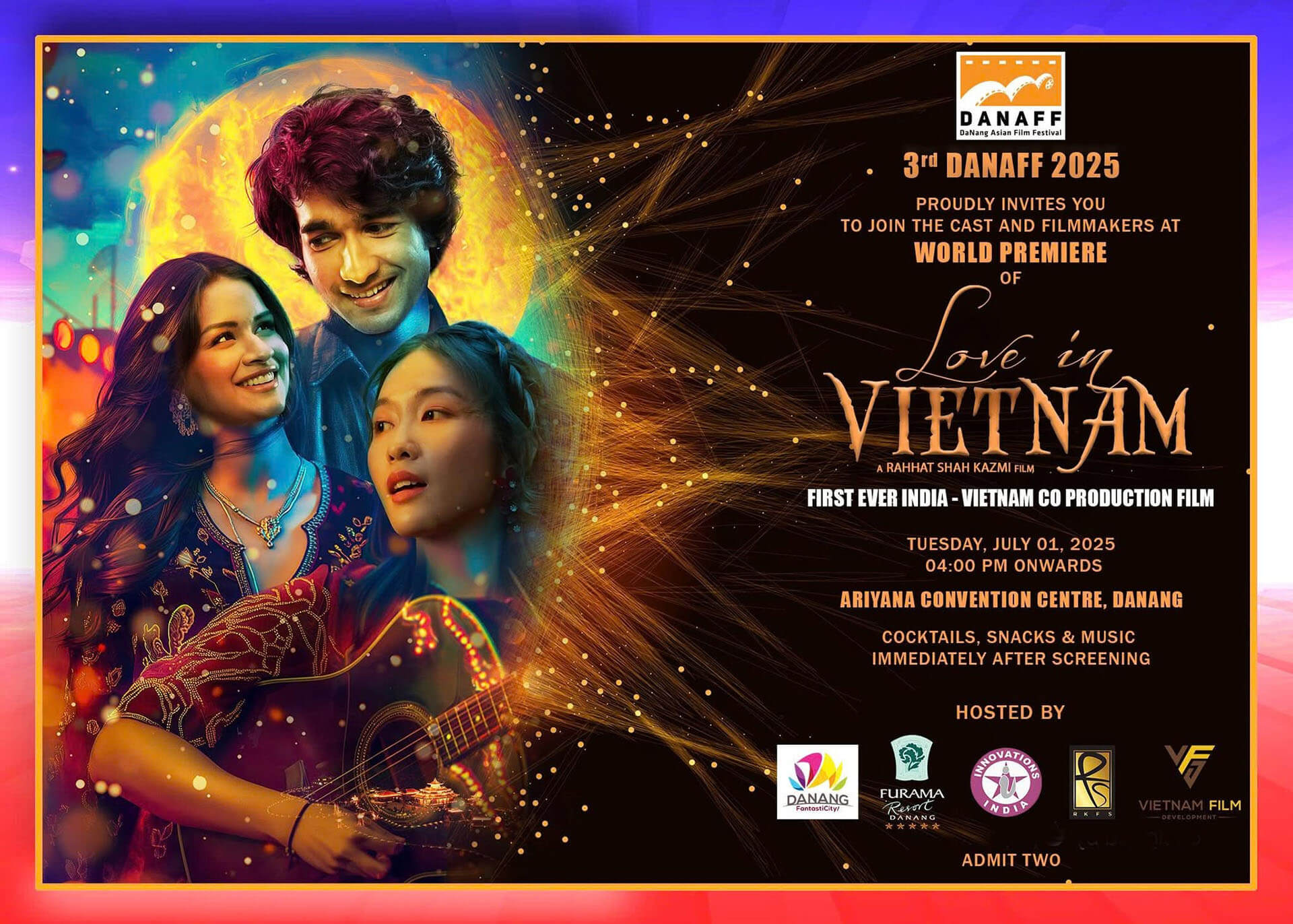 越印电影合作成果《Love in Vietnam》亮相亚洲电影节舞台