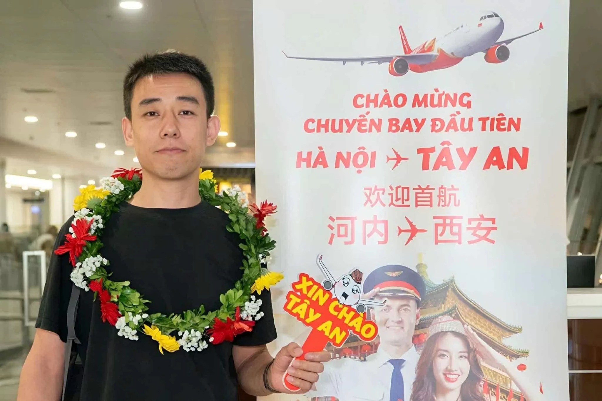 越捷航空开通飞往中国西安新航线