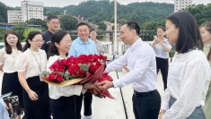 中国云南河口县代表团赴越南开展贸易促进活动