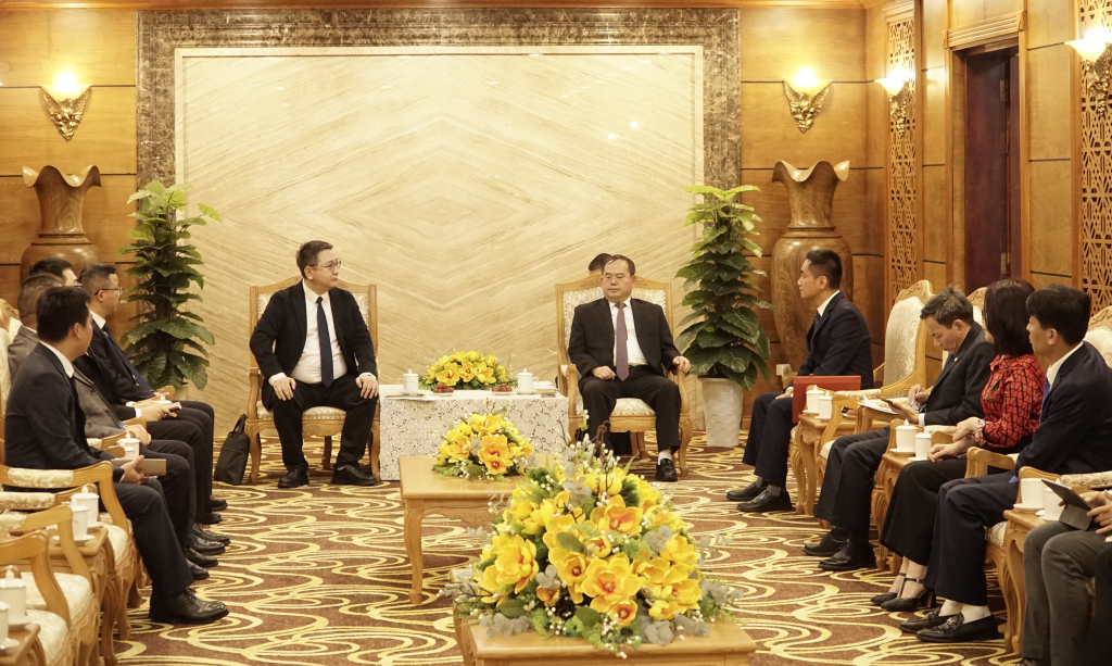 广西投资集团代表团在高平寻找投资机会