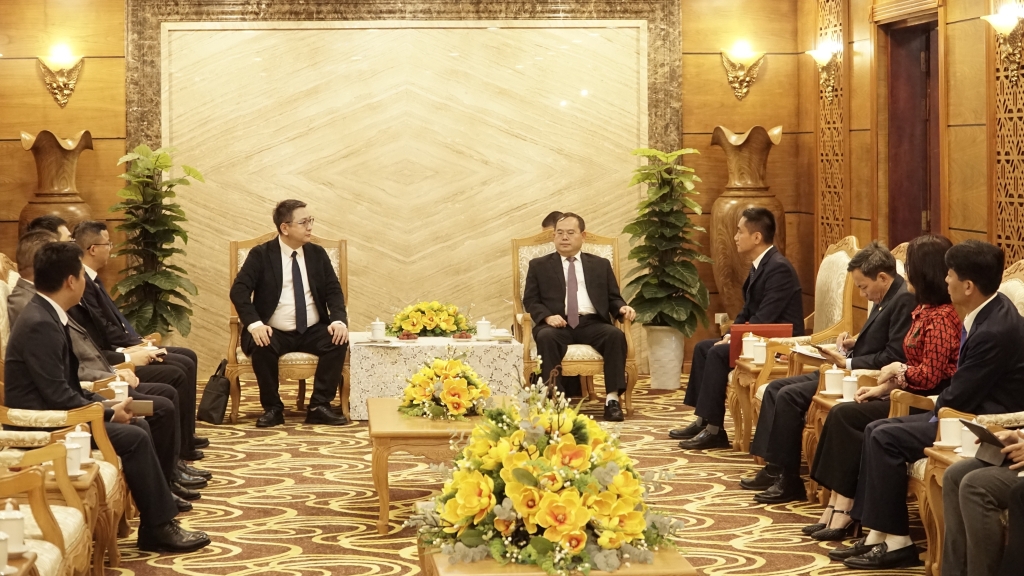广西投资集团代表团在高平寻找投资机会