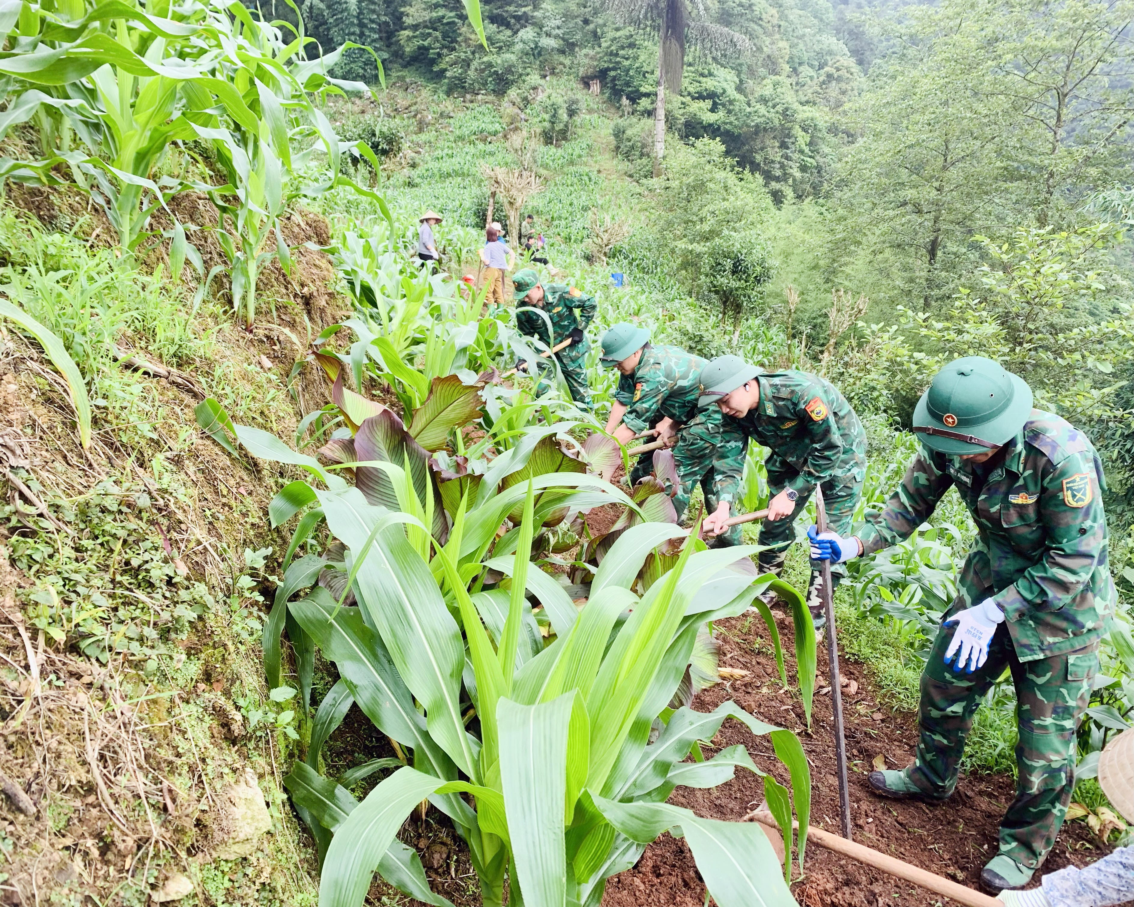 越中边境巡逻道路建设如火如荼推进 越中边境巡逻道路建设如火如荼推进
