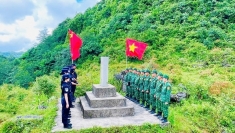 越中边境管理力量开展联合巡逻执法