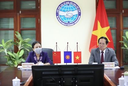 中国-东盟民间友好组织领导人特别会晤以视频形式举行