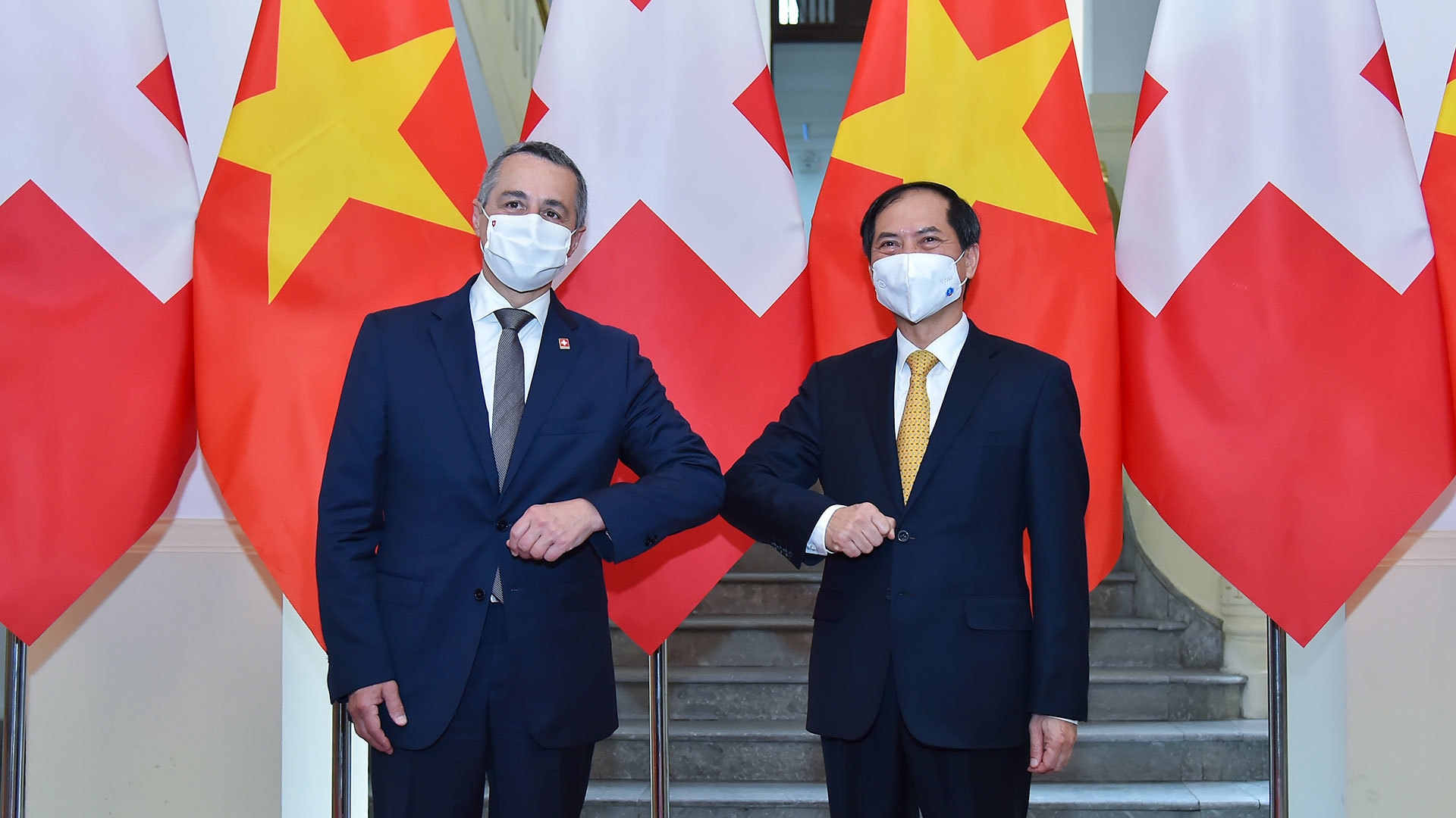 裴青山建议瑞士继续援助越南获取新冠疫苗和治疗药物以及其他必要的医疗设备。