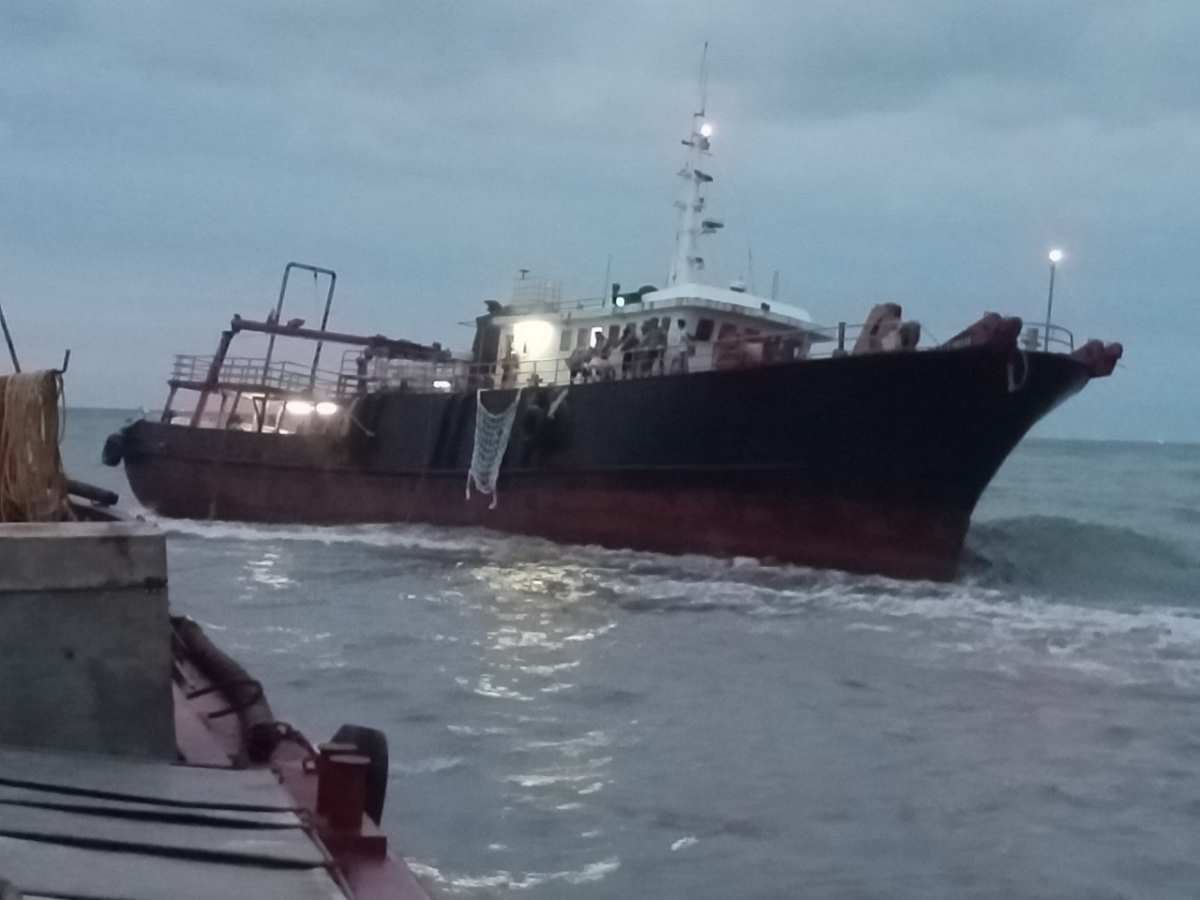 海防：成功营救海上遇险的7名中国香港船员