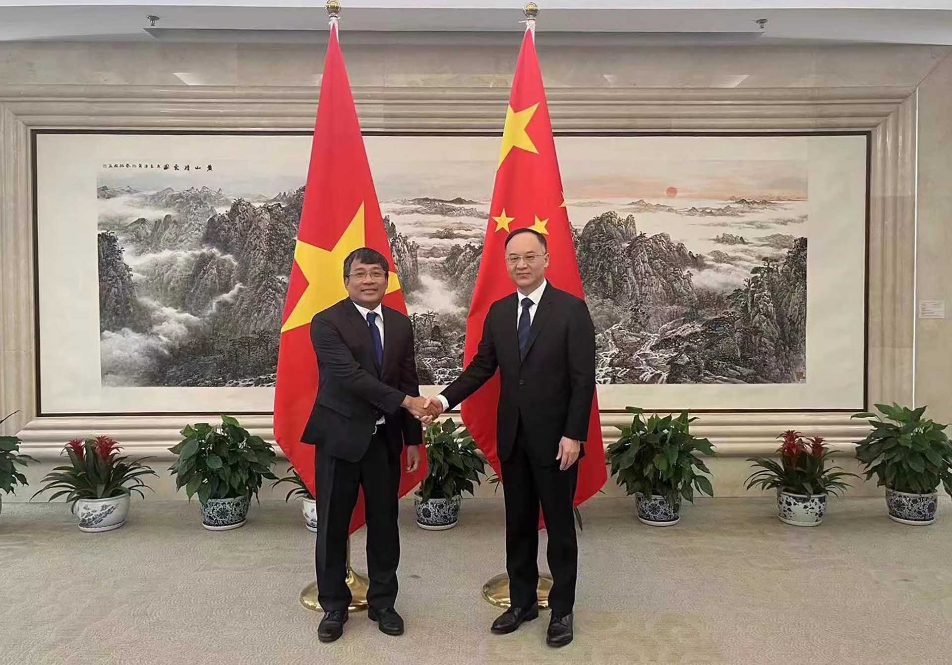 Bản in : 加强越中两国外交部的合作 | Vietnam+ (VietnamPlus)