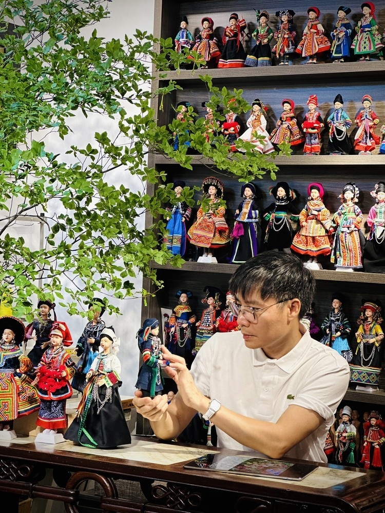 具有越南特色的玩偶娃娃