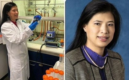 越裔科学家荣获英国权威的大奖