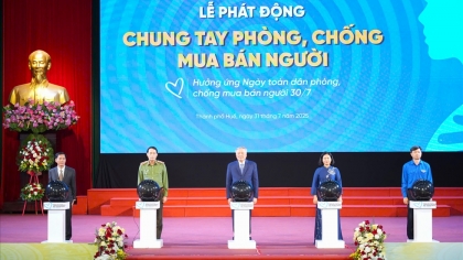 越南启动反人口贩运宣传行动